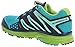 Salomon Women's X-Mission 3 Trail Running Shoes, Teal Blue/Granny Green/Passion Purple, 8 B US