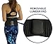 ComfyMed Premium Quality Back Brace CM-102M with Removable Lumbar Pad for Lower Back Pain Relief (REG 26