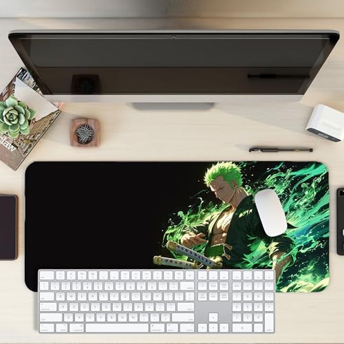 Image of XL Extended Gaming Mouse Pad | XXL Large Desk Mat 60x30cm for Laptop & PC | Non-Slip Rubber Base, Waterproof, Durable & Smooth Surface | Office, Gaming & Study