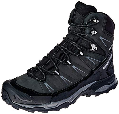SALOMON Shoes X Ultra Trek GTX BK, Botas de montaña para Hombre, Negro (Black/Black/Magnet), 44 EU