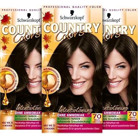 COUNTRY COLORS Intensiv-Tönung 70 Brazil Dunkelbraun Stufe 2 Cover