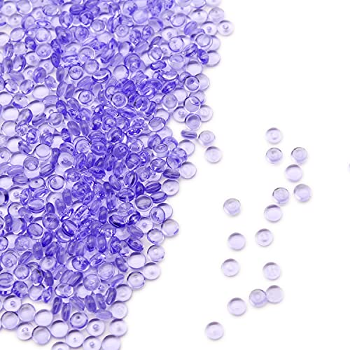 PMLAND Biglie piatte in acrilico, ciottoli, perline 3500+ pezzi da 6 mm di diametro per riempitivi per vasi, portaspazzole, spargere tavoli per feste, matrimoni, decorazioni, artigianato, colore