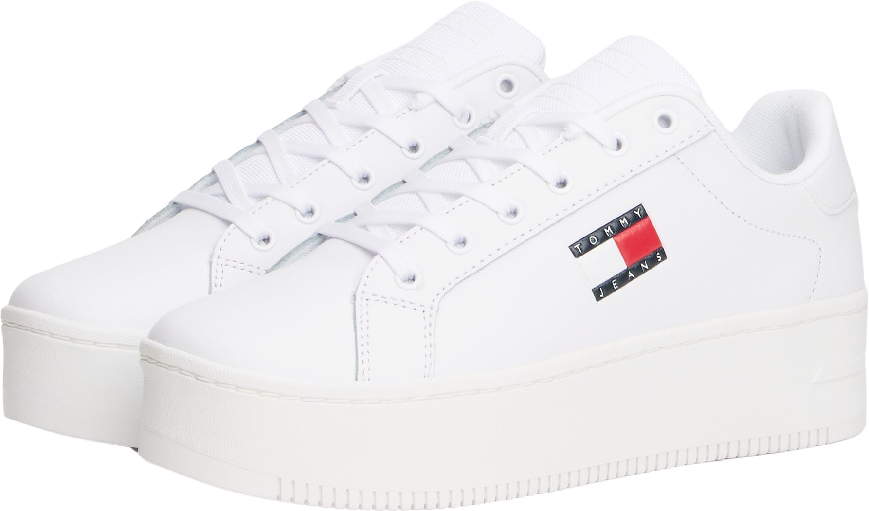 Tommy Jeans Baskets Semelle Compensée Femme Compensées