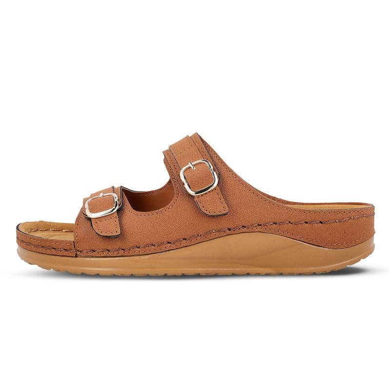Image of WALKAROO Women's Slip On Comfort Sandals - WLP74008
