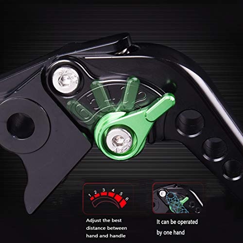 Motor-Mh K750-F44-B-BLACK Short Brake Clutch Levers thumb #3