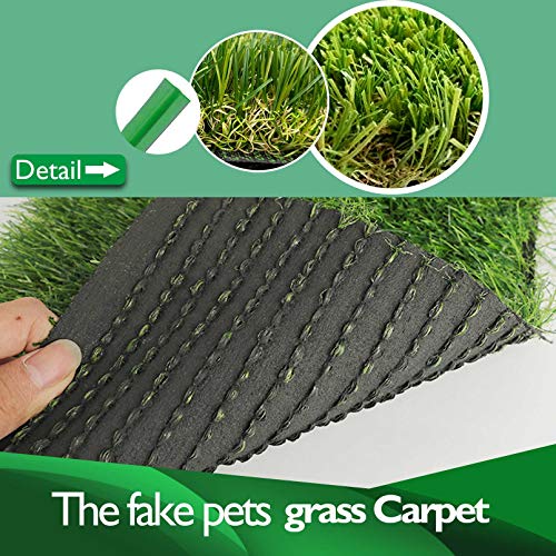 Pinvnby 4 Pcs Chicken Nesting Box Pads,12"X12" Washable Artificial Grass Rug Carpet Fake Grass Synthetic Turf Mat For Chicken Coop Pet Garden Lawn Indoor Outdoor #TOP4
