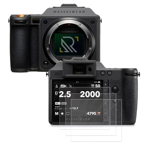 Image of Futanwei for Hasselblad X2D II 100C Screen Protector [3 Pack] HD Tempered Glass Film [Anti-Fingerprint][Anti-Scratch][Bubble Free] Compatible for Hasselblad X2D II 100C Medium Format Mirrorless Camera