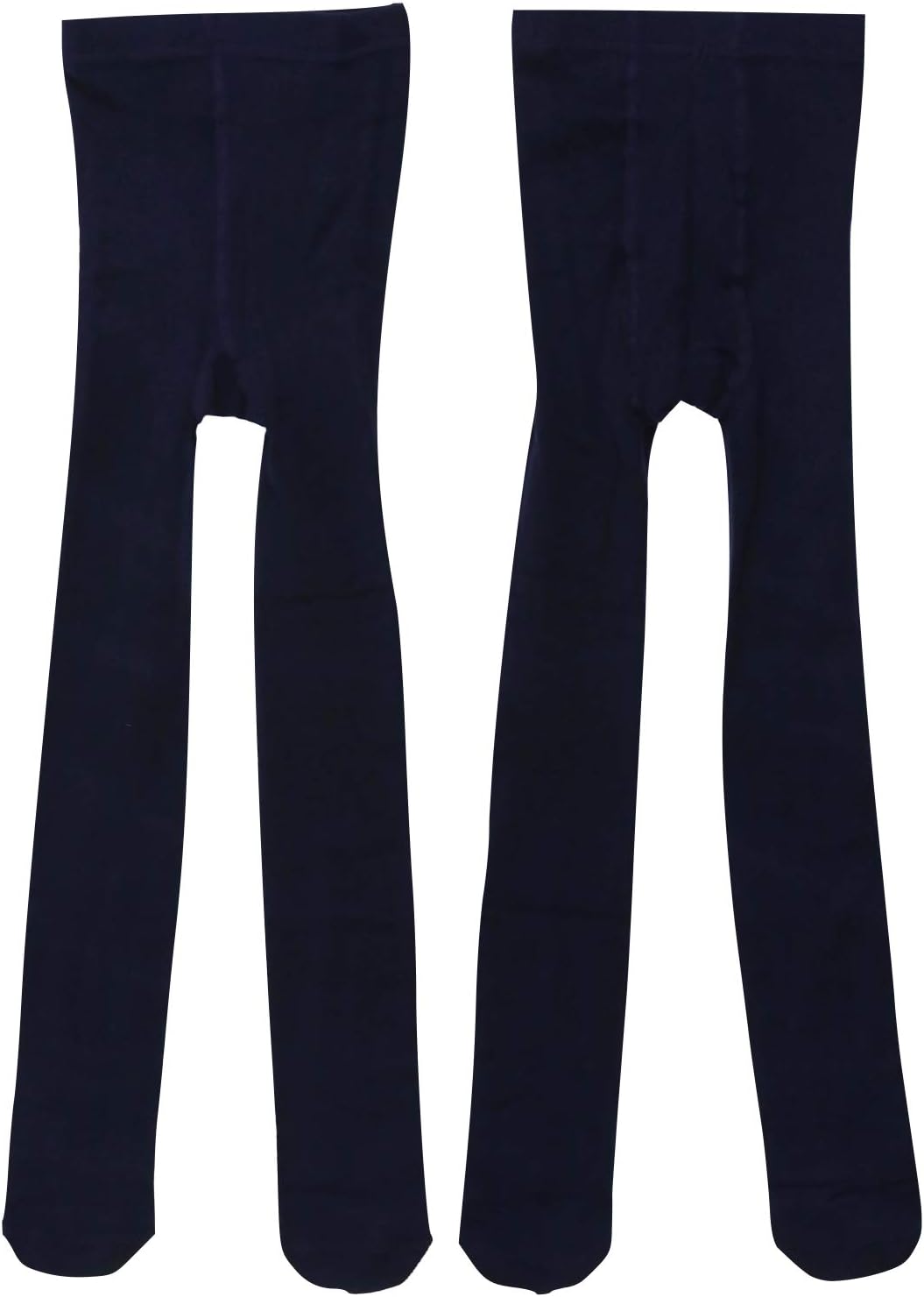 ToBeInStyle Girls' 6-Item Pack Full Length High-Waisted Thick Winter Tights - Image 4