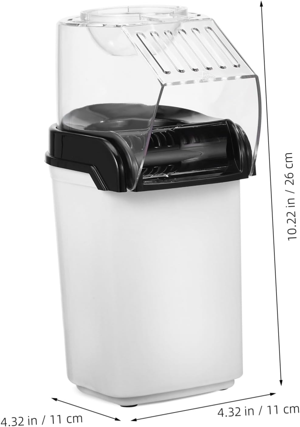 110v Electric Popcorn Maker Air Popper Machine Popcorn Maker for Home Movie Night Us Plug