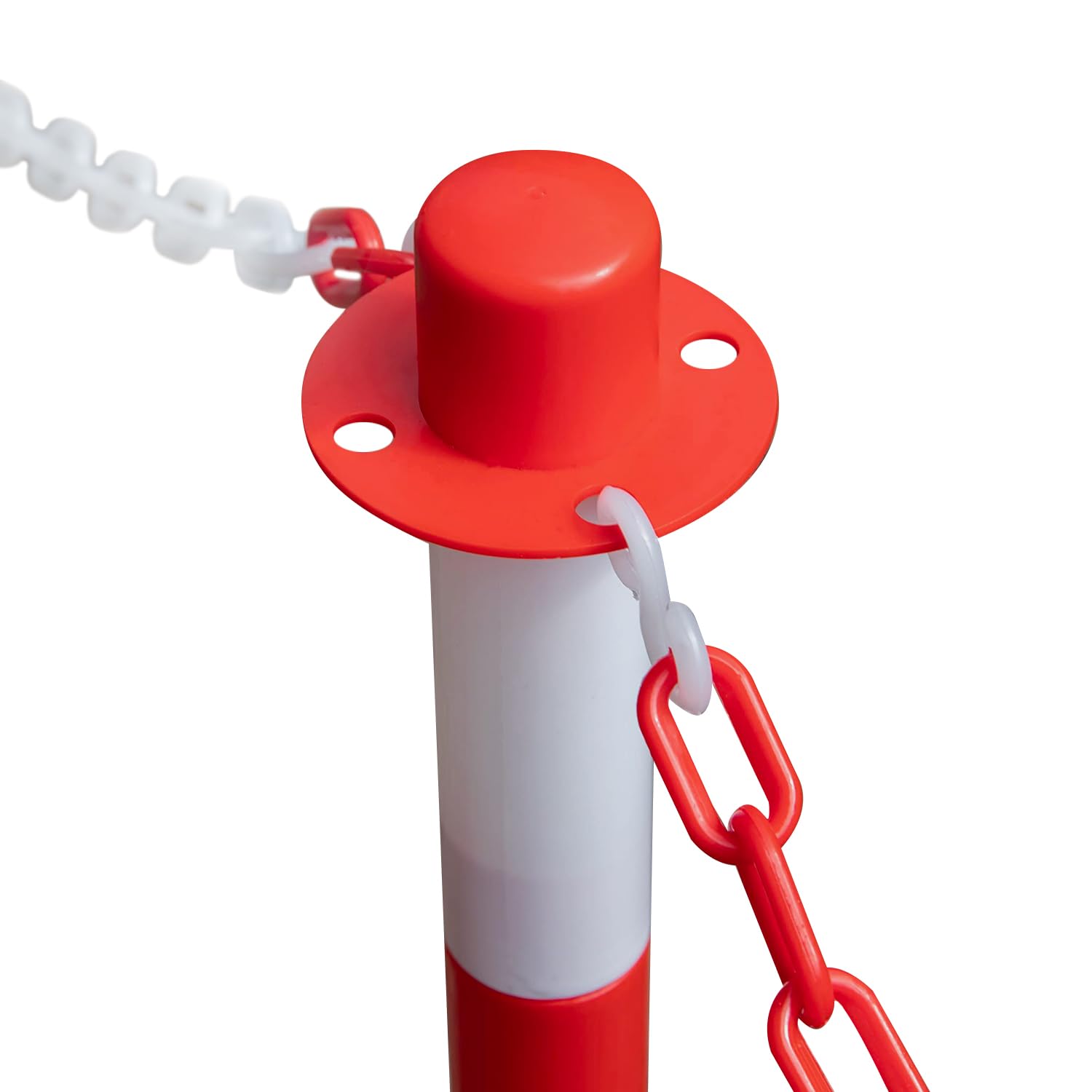 Parent Paletti di Plastica con catena (Set di 4 Paletti)
