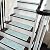 SussexHome Hudson Design 9" X 28" Stair Treads - 70% Cotton Anti-Slip Carpet Strips for Indoor Stairs-Easy to Install with Double Adhesive Tape-Safe, Extra-Grip, 7-Pack-Teal