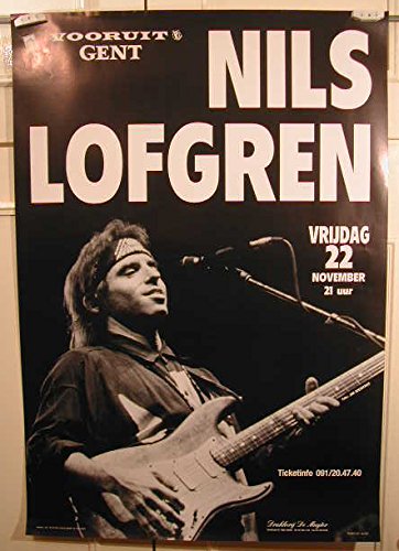 Affiche Nils Lofgreen 67X98Cm grand poster art mural chambre