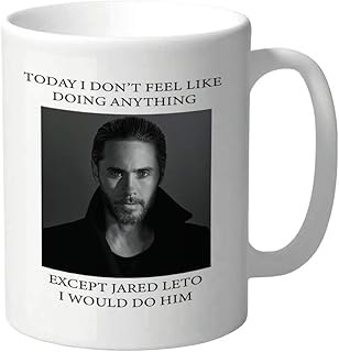 Mug - I Would do Jared Leto - Novelty Female Celebrity Heartthrob Gift for Her