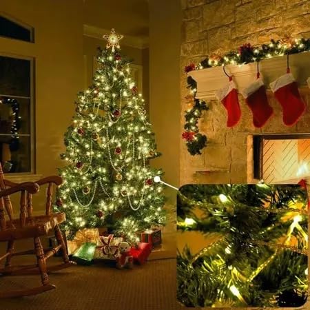 Pisca Sequencial de Natal, 10 Metros, 100 LEDs Branco