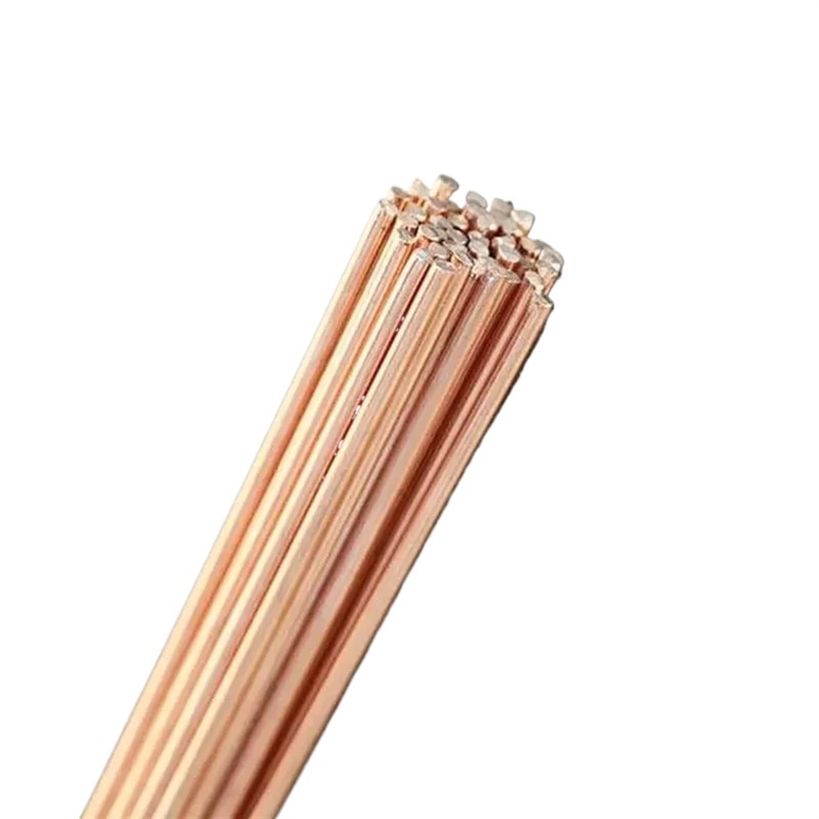Elettrodo in bronzo for asta di saldatura in ottone rame fosforoso da 1 kg for saldatura senza saldatura senza polvere di saldatura aggiuntiva Utensili(1.5mm)