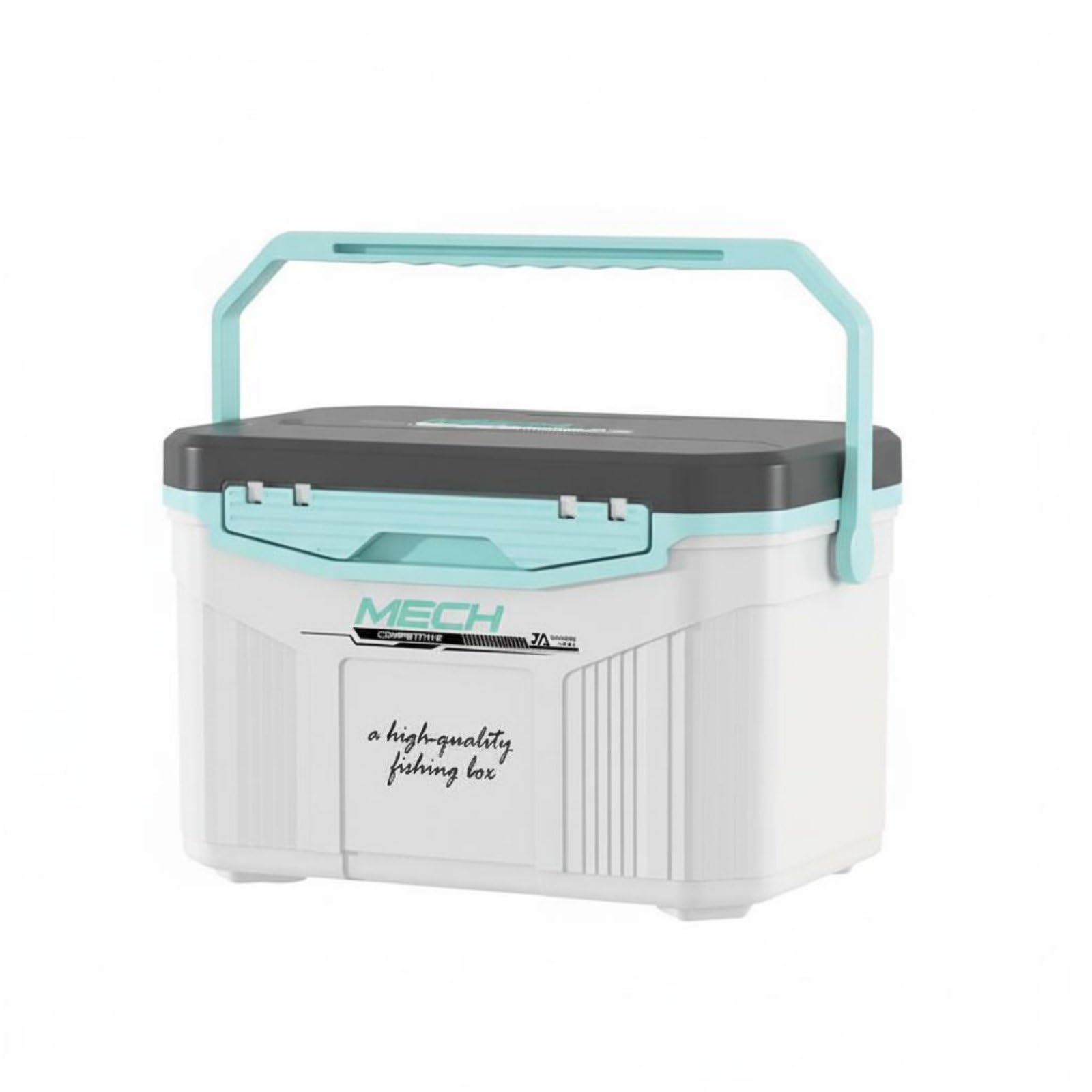 rockible Caja de Pesca Exterior Portátil Nevera Térmica Contenedor Aislado con Gran Capacidad de 18 L y Asa Ergonómica Adecuada para Pescadores Familias Acampadas Excursiones