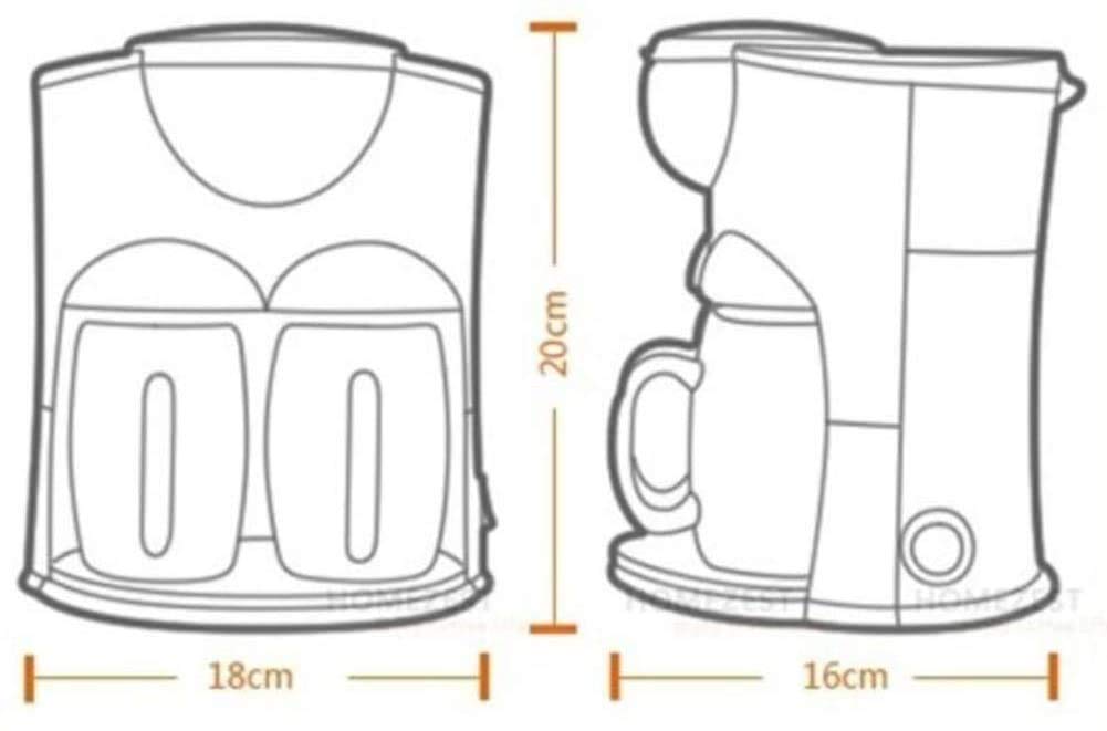 Automatyczny ekspres do kawy, przelewowy ekspres do kawy, dom, biuro, handel, może pomieścić 5 filiżanek little surprise