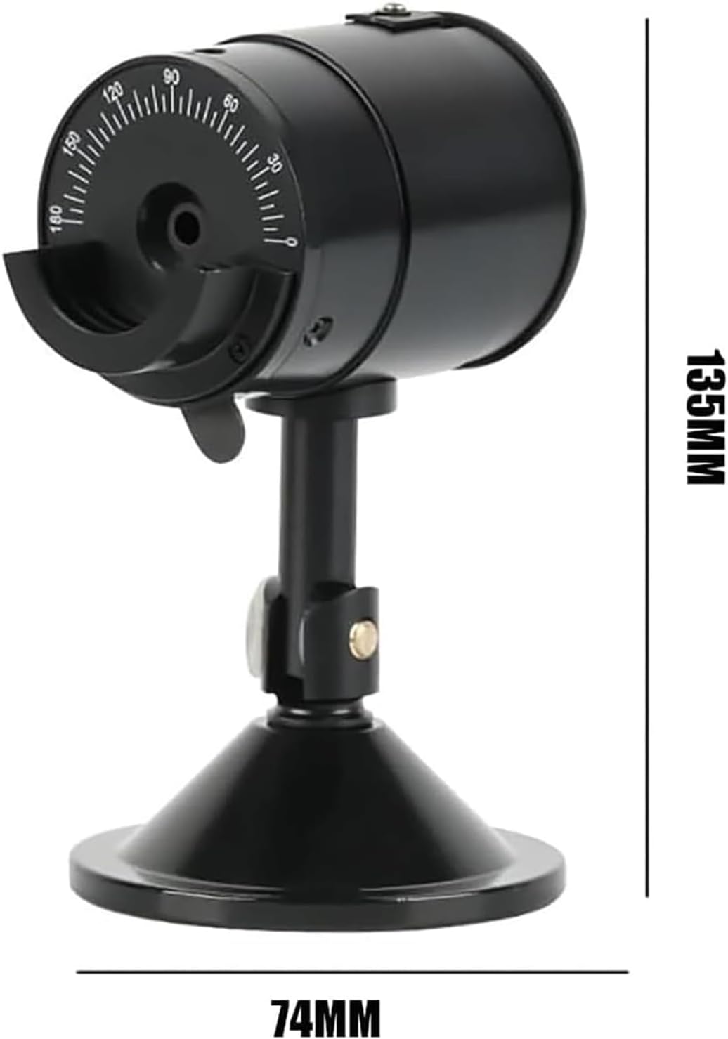 Optical Retinoscope Eye Model - Optometry Teaching Tool for Students, Axis Angle Disk 0-180°, Diopter Range +4.00D to -5.00D for Accurate Eye Exams