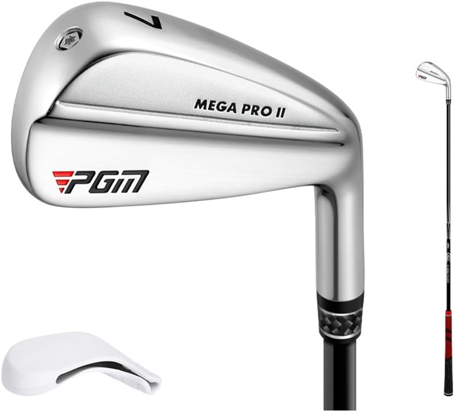 Golf Professional Club #2/3/#7 Single Iron, Hollow Competition Club with S/R Carbon or Steel Shaft, Golf Club Iron Sports with Golf Headcover