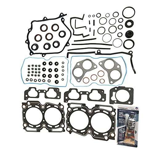 Image of Partsflow Engine Cylinder Head Gasket Set For Subaru Legacy 2000-2003for Subaru Outback 2000-2003 For Subaru Impreza 1999-2003 For Subaru Forester 1999-2003 For Subaru Baja 2003 OE#HS26170PT-1