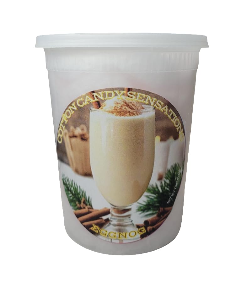 Eggnog Gourmet Cotton Candy-Cotton Candy Sensations