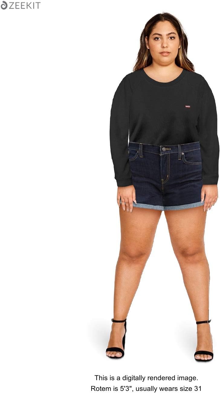 Levi's Women's Mid Length Shorts standard 25 Hawaii Ocean