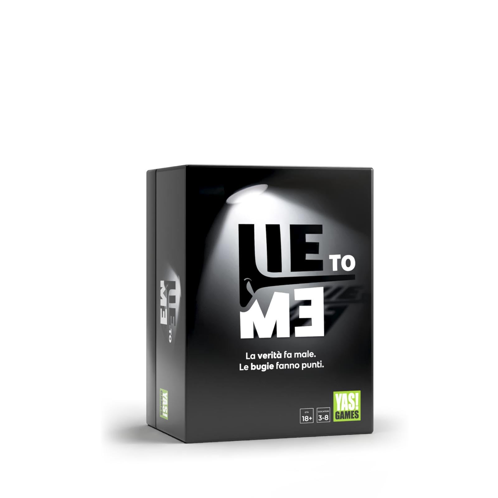 Yas Games- Lie To Me - L'Unico in Italiano - Da 3 a 8 Giocatori dai 18 anni in su