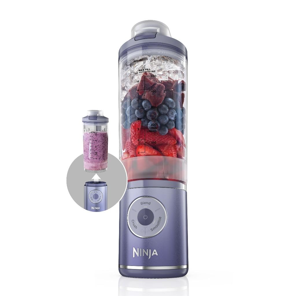 Ninja Blast Max Portable Blender, 650ml, Lavender : Amazon.sg: Toys