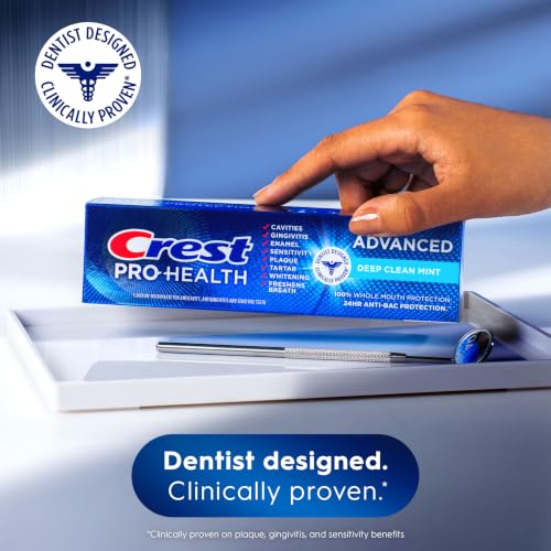 Pro-Health Advanced Deep Clean Mint Toothpaste with Fluoride, Gingivitis Treatment (5.1oz) Twin Pack - image 5