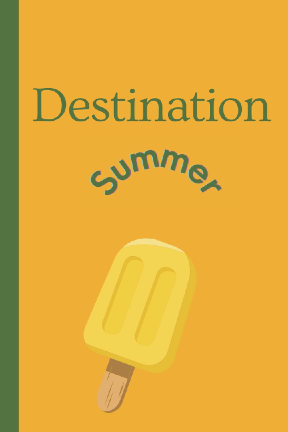 Destination Summer: Blank Lined Bullet Point Notebook