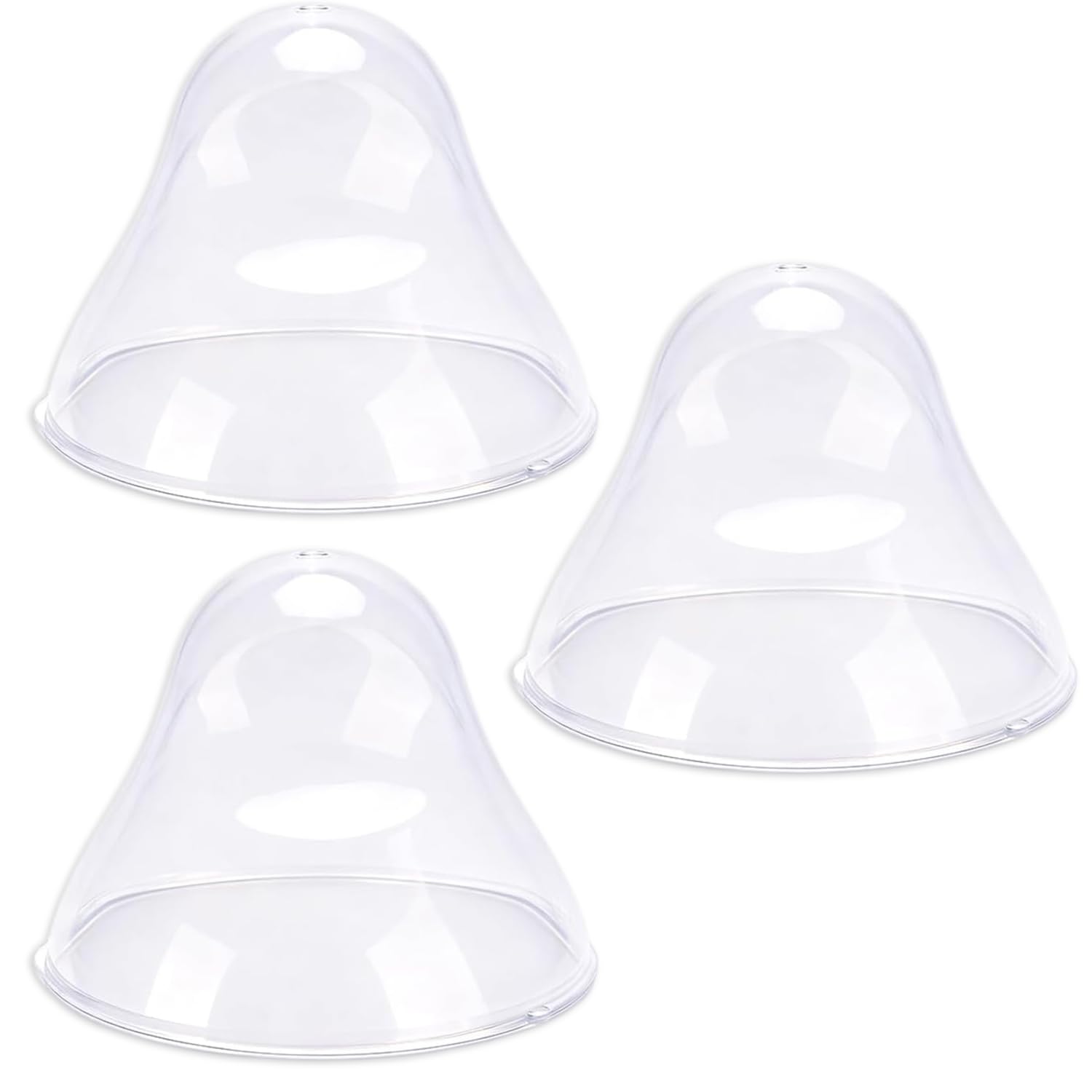 Baby Bottle Lids Replacement for Tommee Tippee, Leakproof Seal & BPA-Free Caps Replacement Designed for 5oz and 9oz Bottles for Feeding Tool Replacement Parts (3 PCS (Transparent)) โ image 1