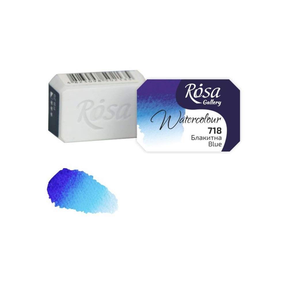 B&Q -  Rosa Gallery Light Blue Watercolour Pan2.5MlProfessional Artist Quality