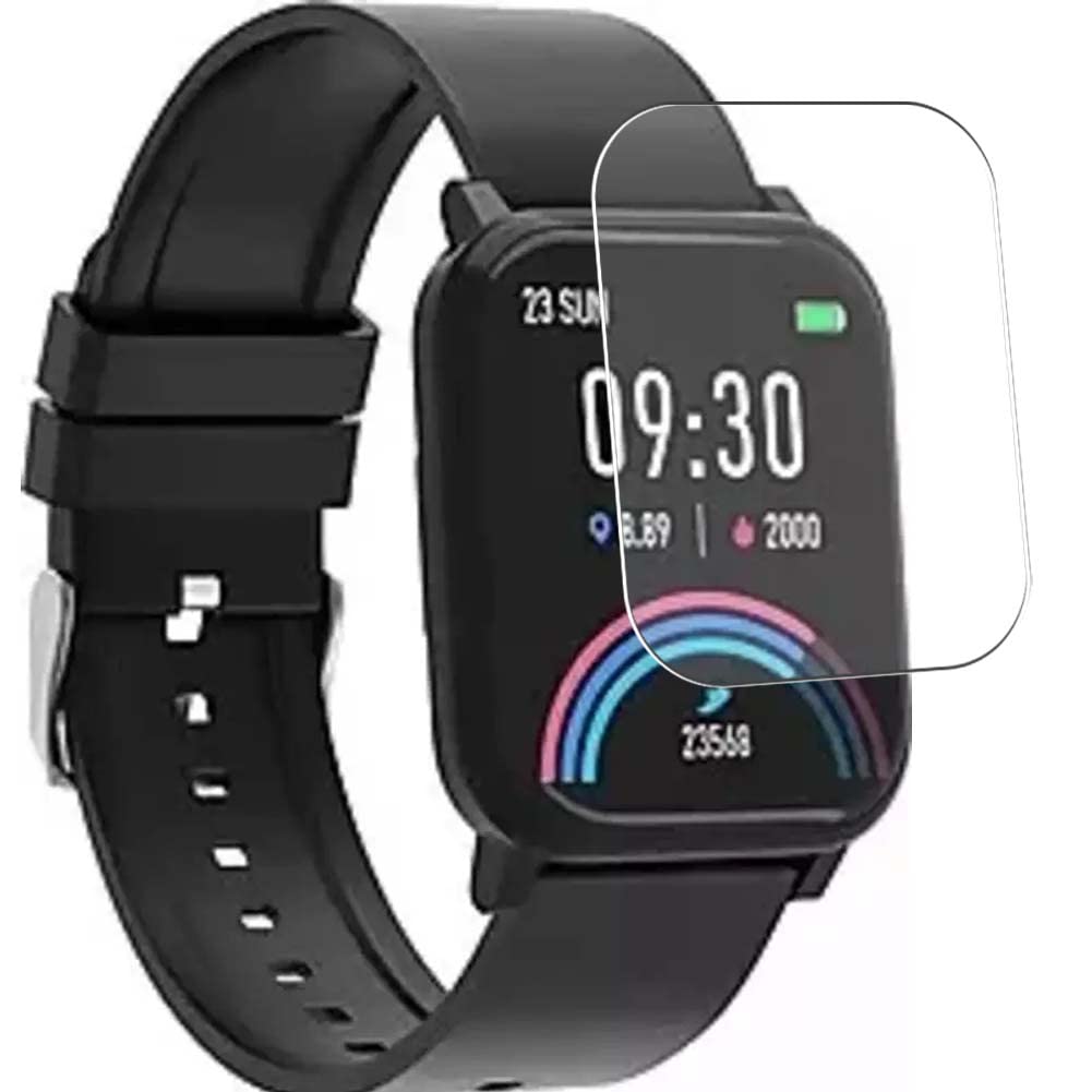 Vaxson 3-Pack Screen Protector, compatible with AQFIT W5 Edge Smart Watch smartwatch, TPU Guard Film Protectors Sticker [NOT Tempered Glass Case Cover ]