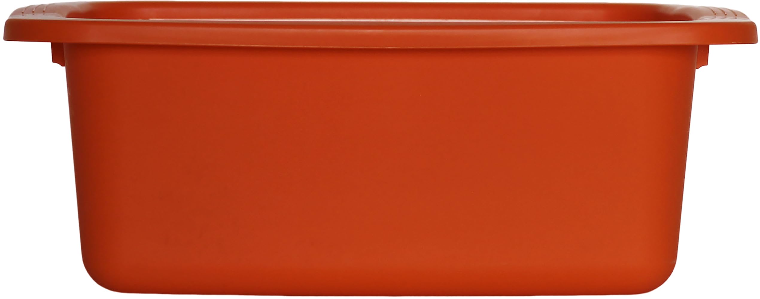 START Machiavelli Kit 2 pezzi catino rettangolare arancio. Bacinella in plastica di capacità 10L. Vaschetta multiuso misure 42 x 31 x 15,5 cm