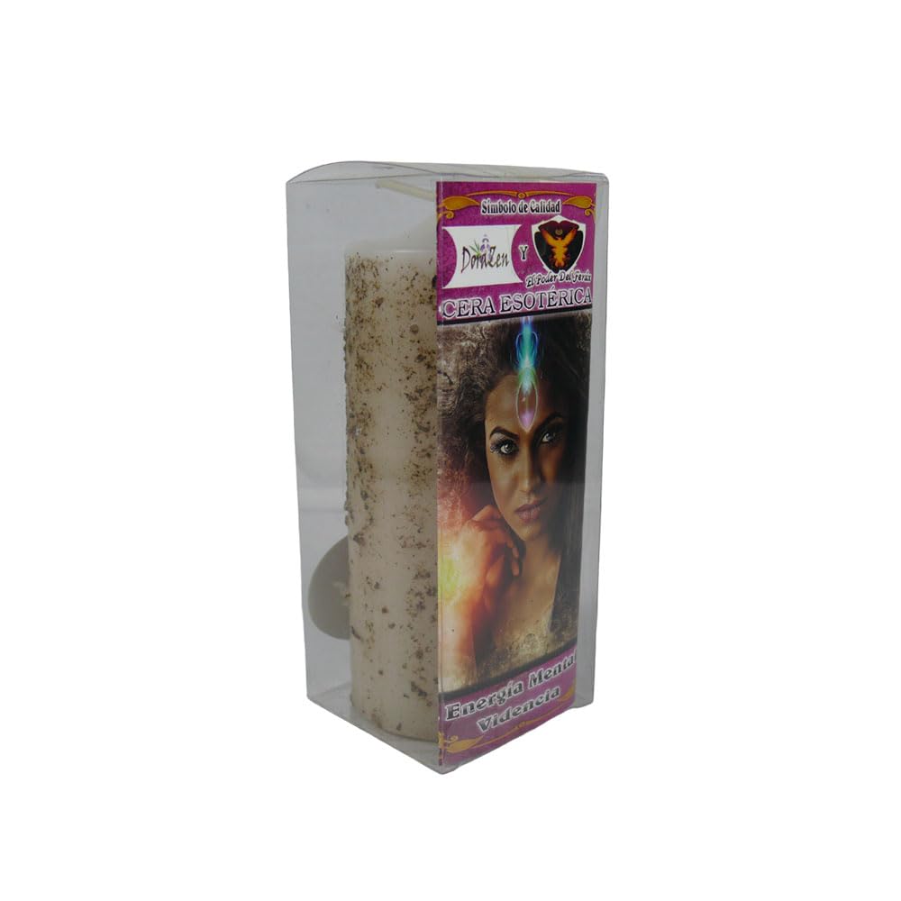 Velón herboreo Energía Mental - Ritual esotérico para aumentar y potenciar la videncia - Las Velas de Mariano