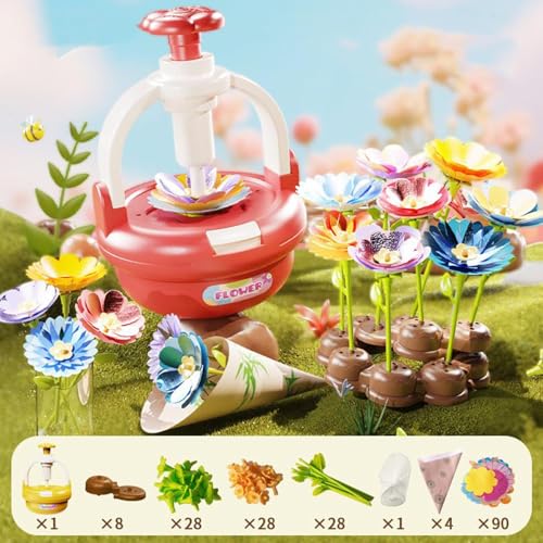 Kit de fabrication de fleurs avec pièces modulables pour concevoir des bouquets personnalisés - 2