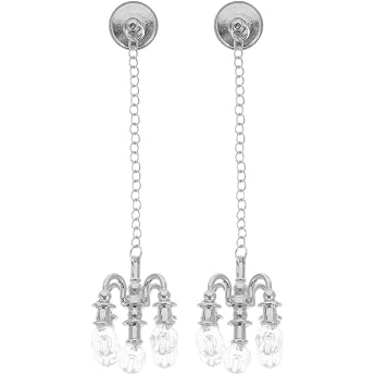 Dollhouse Ceiling Light 112 Dollhouse Chandelier Miniature Lamp Mini Pendant Light Miniature Chandelier Mini Ceiling Light Silver Pack of 2