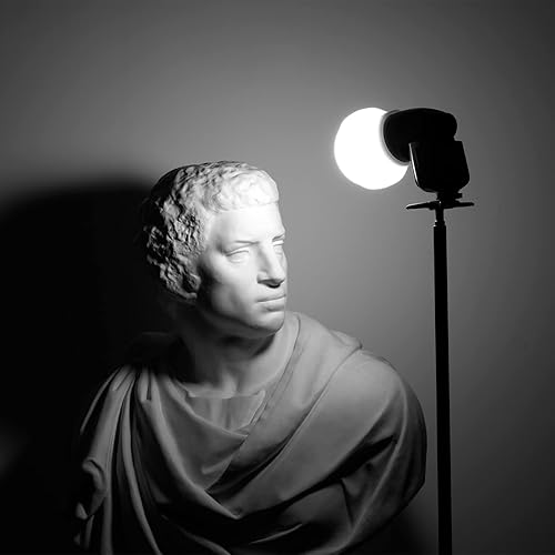 Miniatura 5 de Godox AK-R22 Cúpula de difusión para Godox AD100Pro Godox serie V1 Flash de cabeza redonda Godox AD200Pro (con H200R), modificador de luz plegable