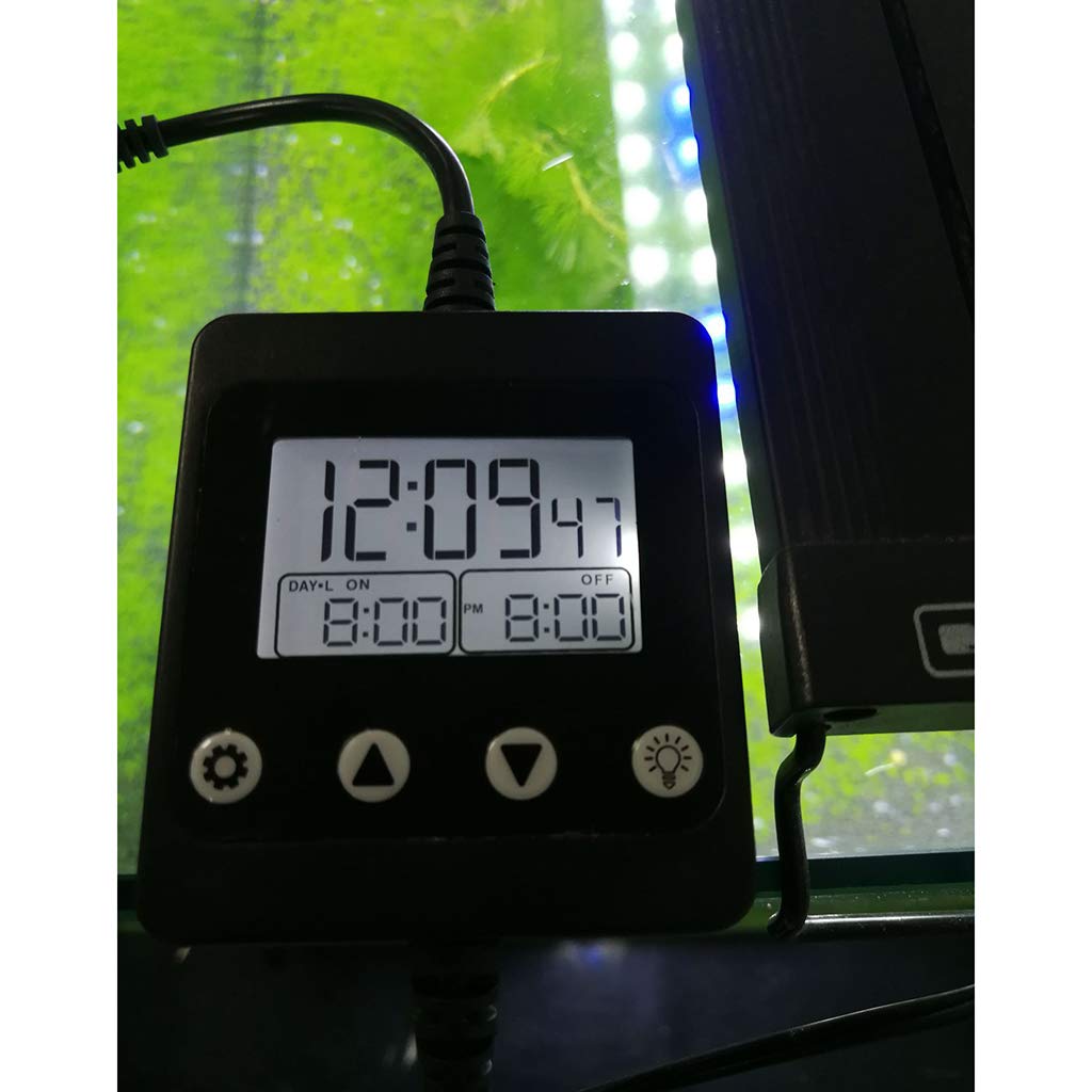 Aquarium Light Controller Digital - Timer & Dimmer Mit LCD Display