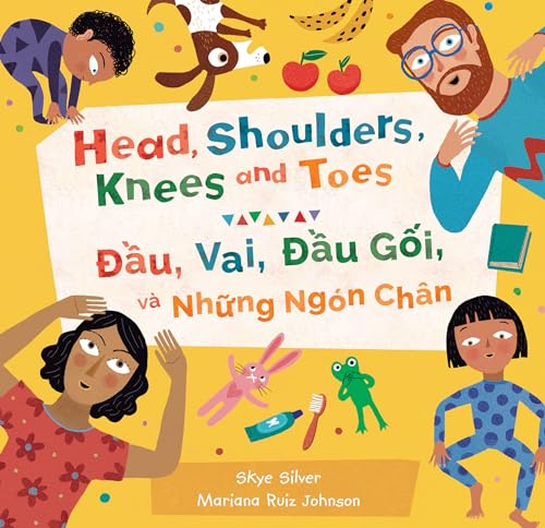 Head, Shoulders, Knees and Toes (Bilingual Vietnamese & English) (Barefoot Singalongs) (Vietnamese and English Edition)