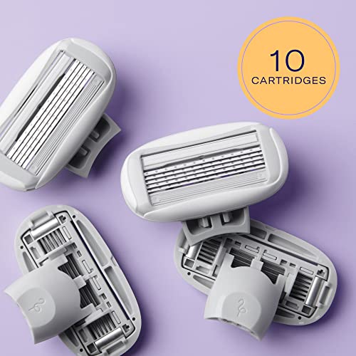 Flamingo Women's Razor 5-Blade Refills - Razors For Women - 10Ct #TOP1