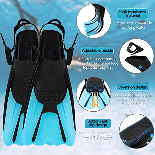 Aletas con bolsillo unisex ajustables que evitan rozaduras 3