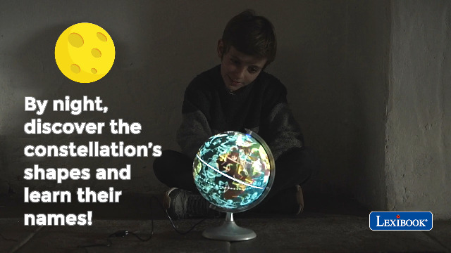 Amazon.com: Lexibook Luminous Globe Planetarium, STEM, 2-in