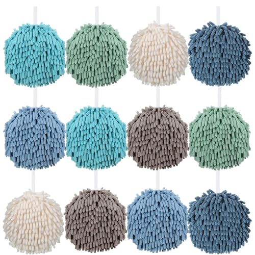 Serviettes douces absorbantes avec boucles de suspension pratiques
