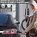 Portable Level 2 EV Charger for Tesla, 40A NACS Car Charger with 240V, 20FT Extension Cable, EV Charging Station【Only for Tesla Cars】