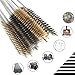 14pcs Stainless Steel Brass Wire Tube Brushes Set,12 Inch Long Wire Brushes for Pipe Cleaning Set, Tube Bottle Brush Kit for Auto Parts, Bottles, Guns, Glass, Tubes, Etc