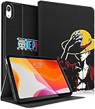 Trendy Fan for iPad 10th Generation Case 10.9 Inch 2022 for Kids Teen Boys Girls Women Folio Smart Anime Character Cartoon Design Aesthetic Cool Cover for Apple i Pad 10 Gen A2696 A2757, Hat
