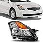 AKKON - For 07-09 Altima 4 Doors Sedan Halogen Type Passenger Right Side Headlight Front Lamp Direct Replacement