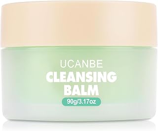 UCANBE Cleansing Balm Makeup Remover 3.17oz - Natural Gentle Deep Clean for Waterproof Makeup, All Skin Types, No Residue