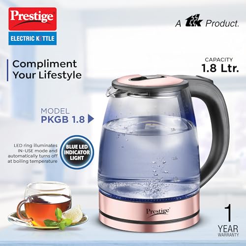 Prestige PKGB 1.8L Glass Electric Kettle - Image 2 of 7